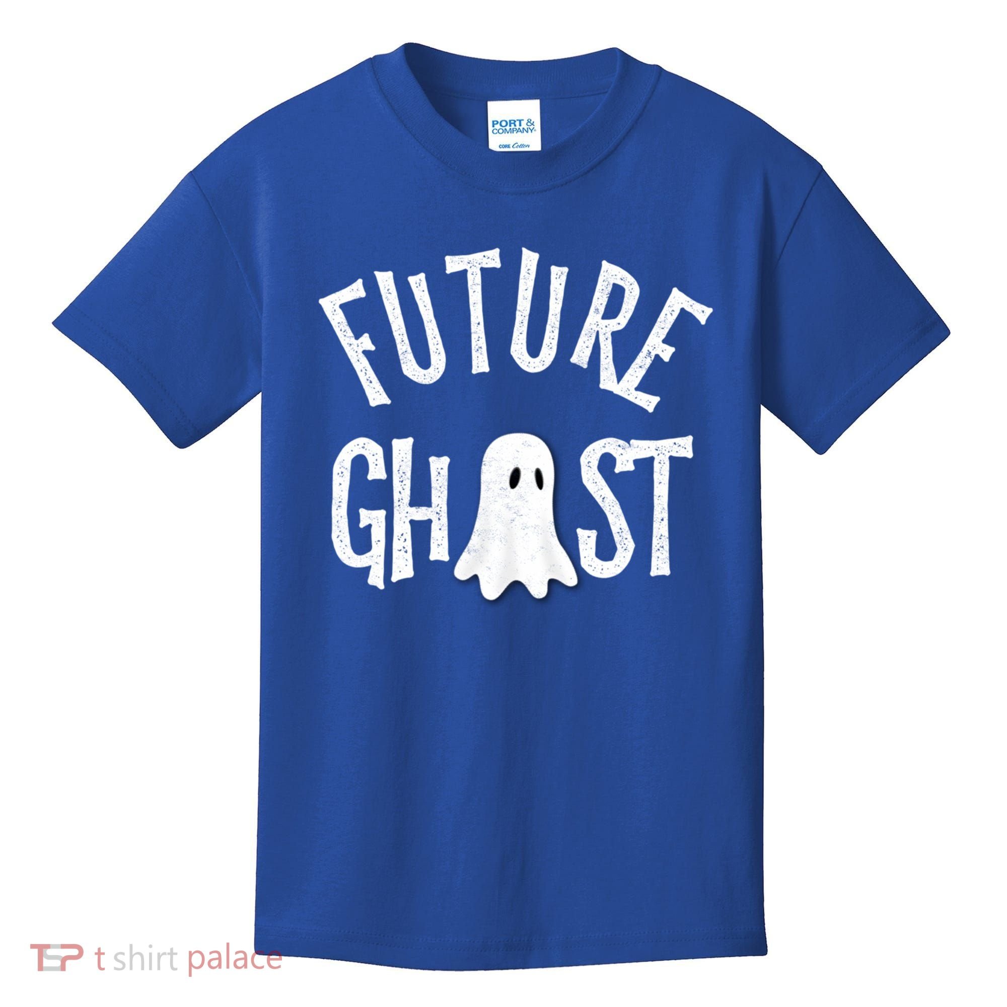 Funny Future Ghost Halloween Scary Costume For And Adults Cute Gift Kids T-Shirt