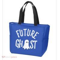 Funny Future Ghost Halloween Scary Costume For And Adults Cute Gift Tote Bag thumb 3