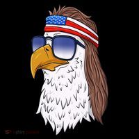Funny Funny Gift American Bald Eagle Mullet 4th Of July Cute Gift Coffee Mug thumb 5