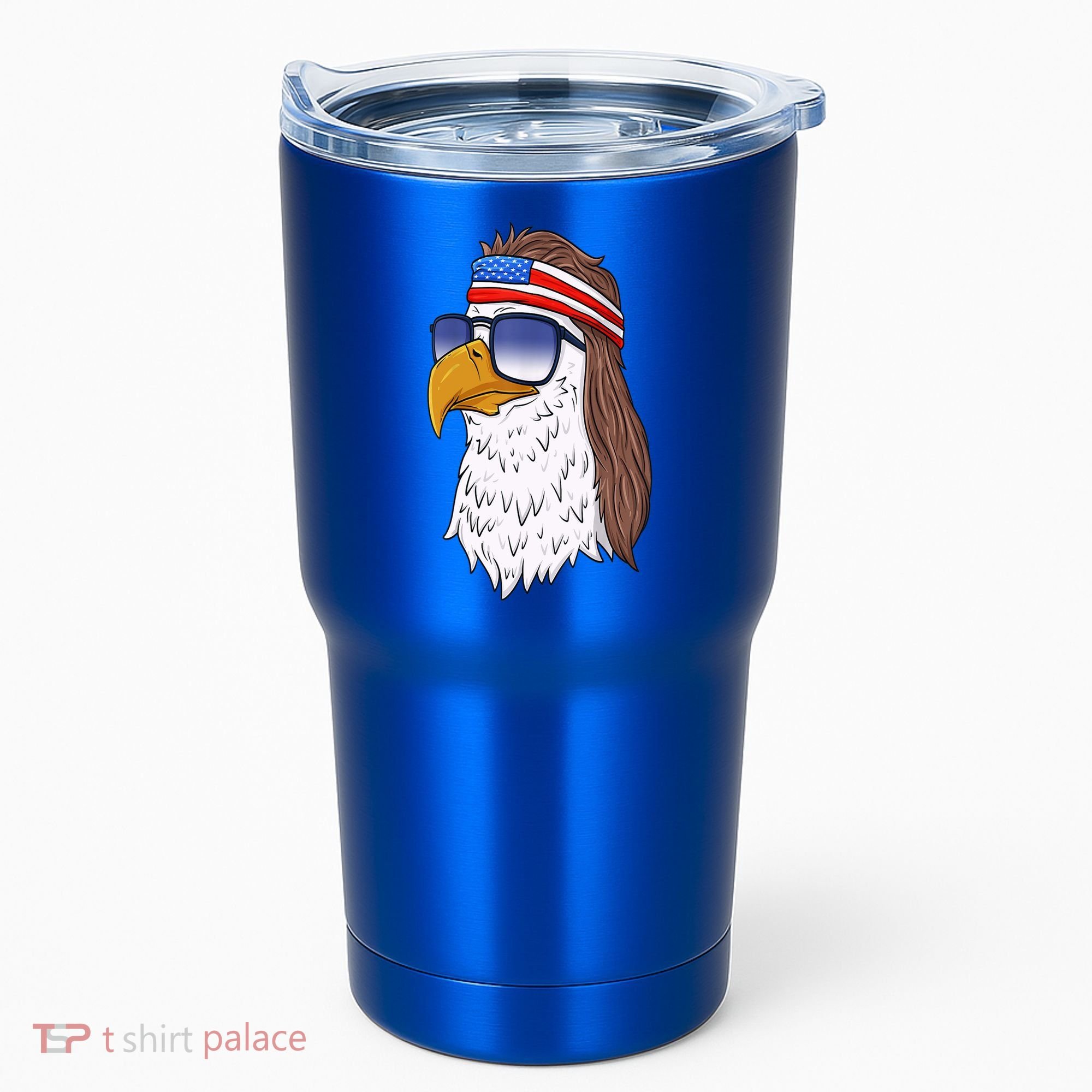 Funny Funny Gift American Bald Eagle Mullet 4th Of July Cute Gift Tumbler
