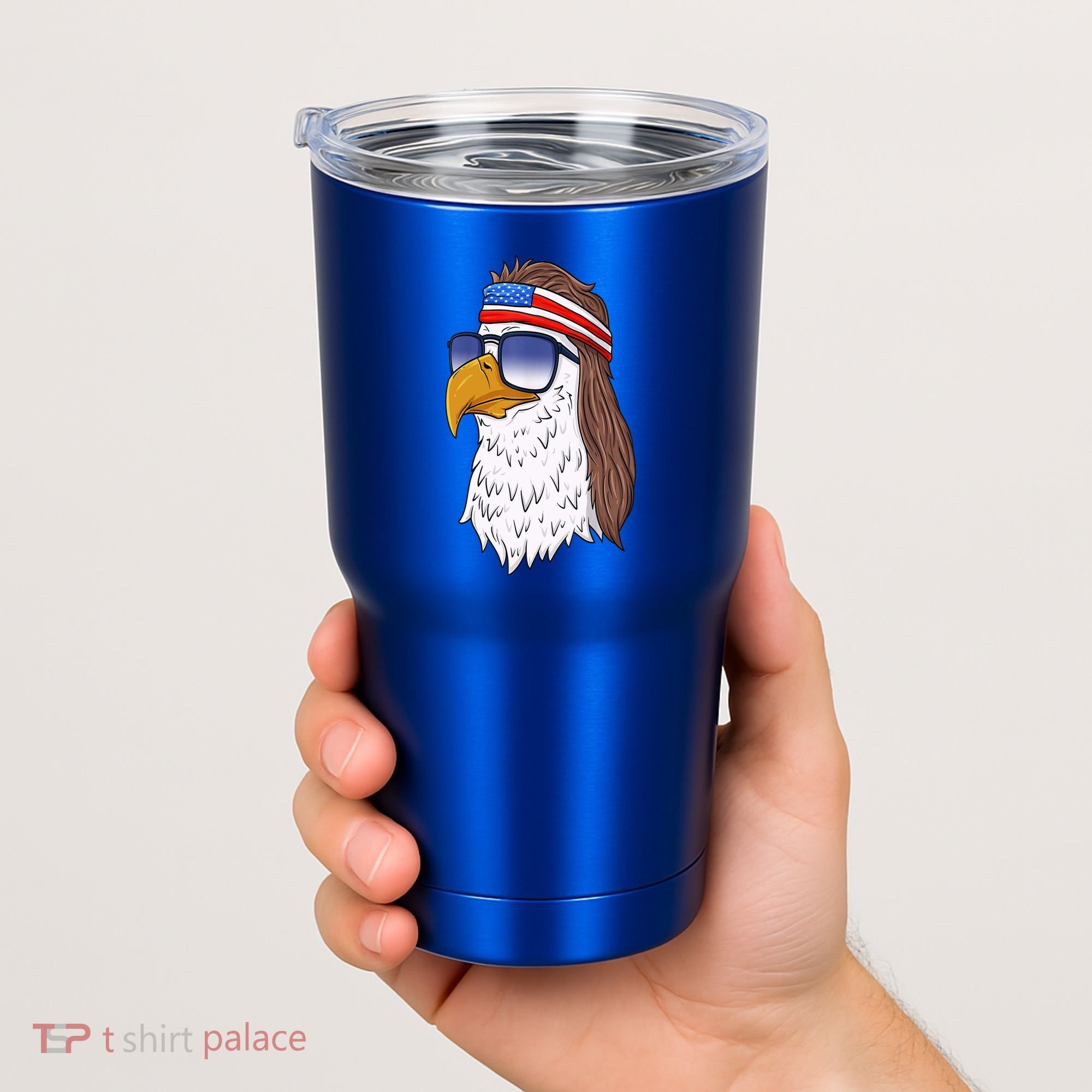 Funny Funny Gift American Bald Eagle Mullet 4th Of July Cute Gift Tumbler