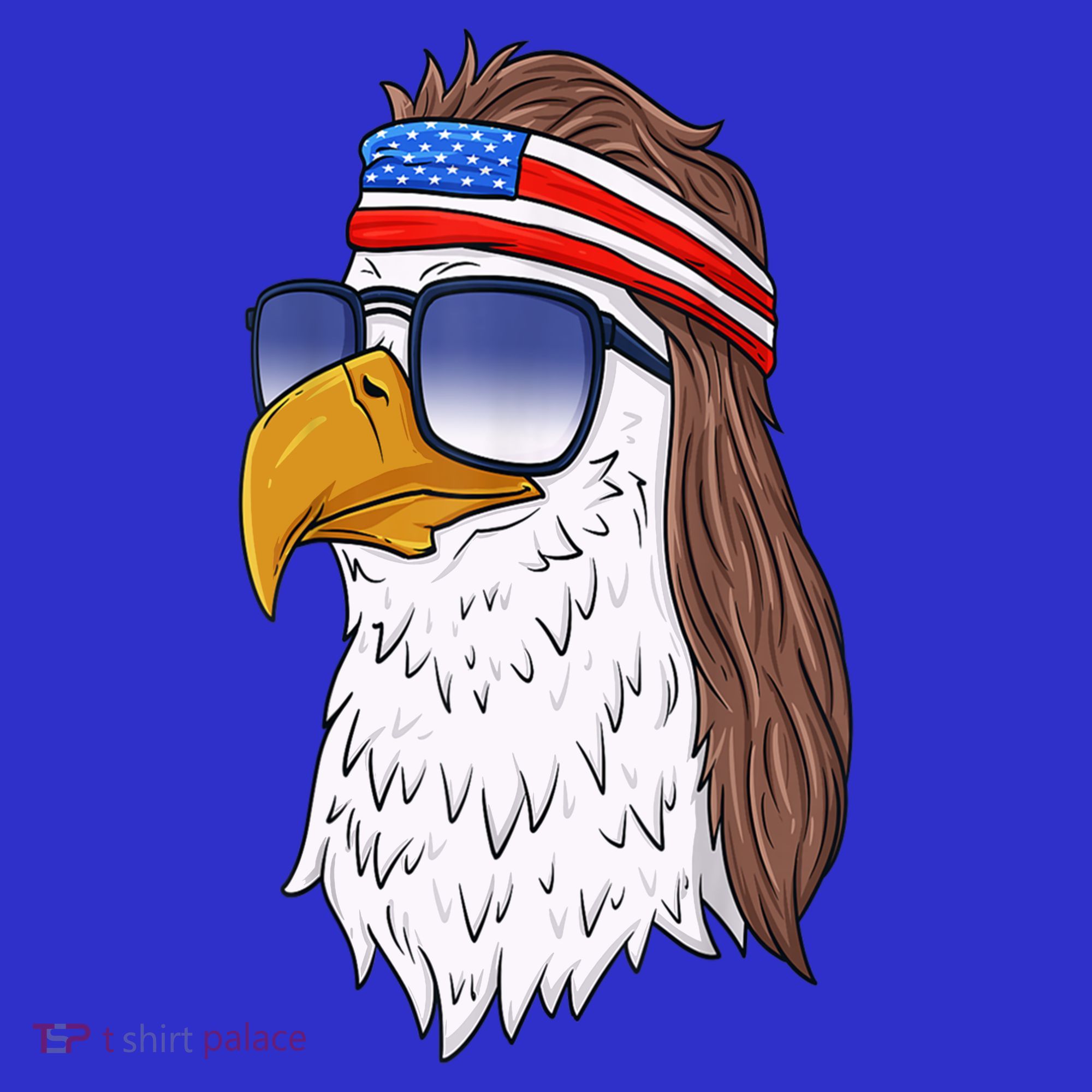 Funny Funny Gift American Bald Eagle Mullet 4th Of July Cute Gift Women's Tank Top
