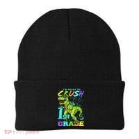 Funny First Grade TRex Tee I'm Ready to Crush 1st Grade Beanie thumb 0