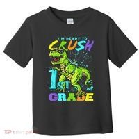 Funny First Grade TRex Tee I'm Ready to Crush 1st Grade Toddler T-Shirt thumb 0