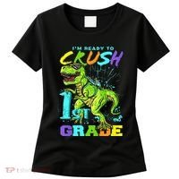 Funny First Grade TRex Tee I'm Ready to Crush 1st Grade Women's T-Shirt thumb 0