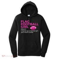 Flag Football Girl Definition Women's Hoodie thumb 0