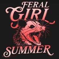 Funny Feral Girl Summer Opossum Women's Tank Top thumb 5