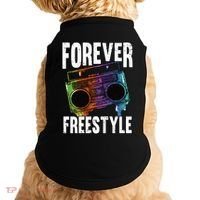 Forever Freestyle Hip Hop Old School Boombox Meaningful Gift Doggie Tank thumb 0
