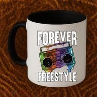 Forever Freestyle Hip Hop Old School Boombox Meaningful Gift Coffee Mug thumb 2