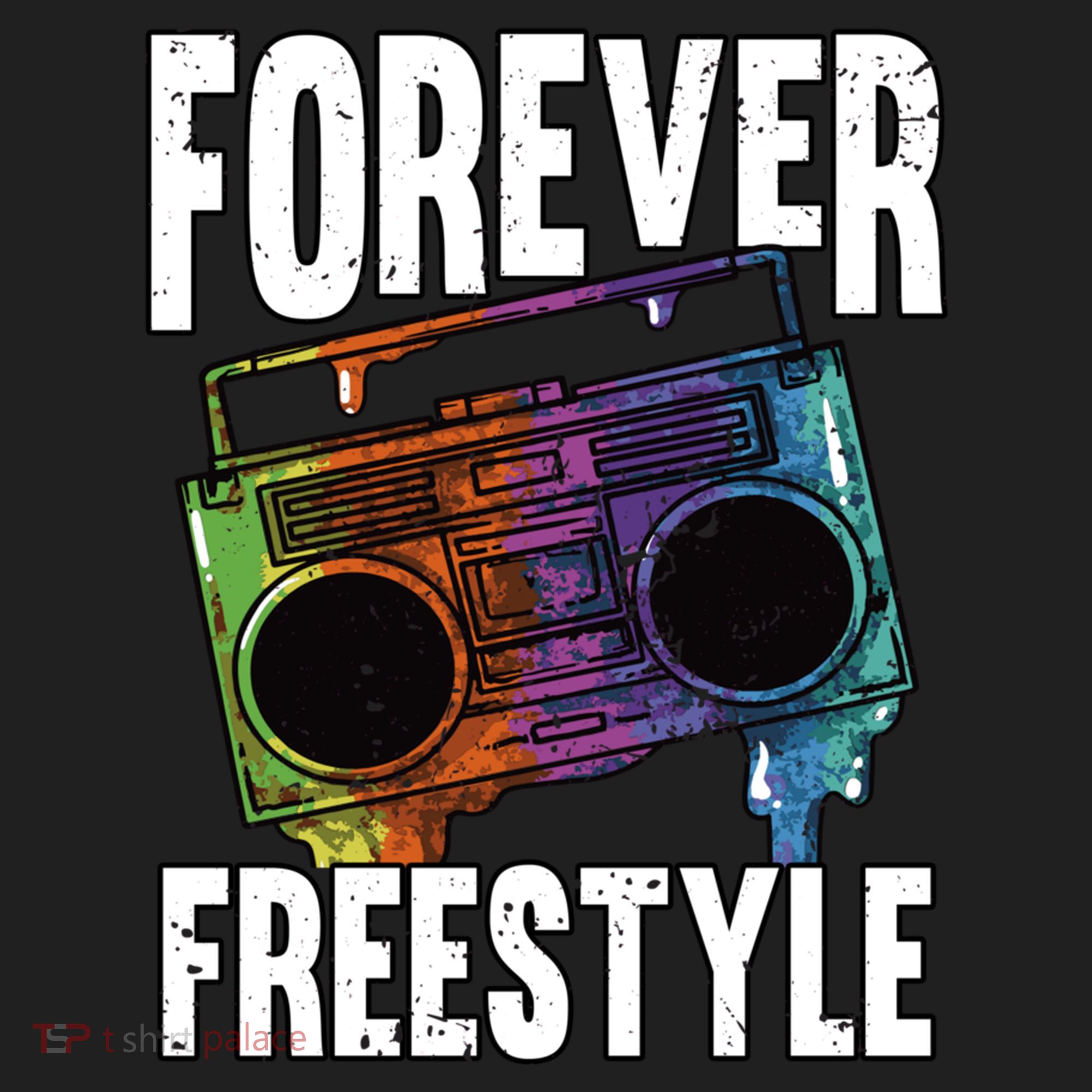 Forever Freestyle Hip Hop Old School Boombox Meaningful Gift Beanie