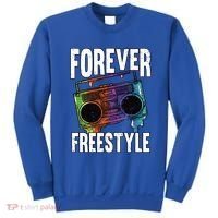Forever Freestyle Hip Hop Old School Boombox Meaningful Gift Sweatshirt thumb 0