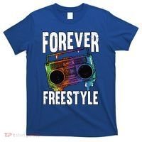 Forever Freestyle Hip Hop Old School Boombox Meaningful Gift T-Shirt thumb 0