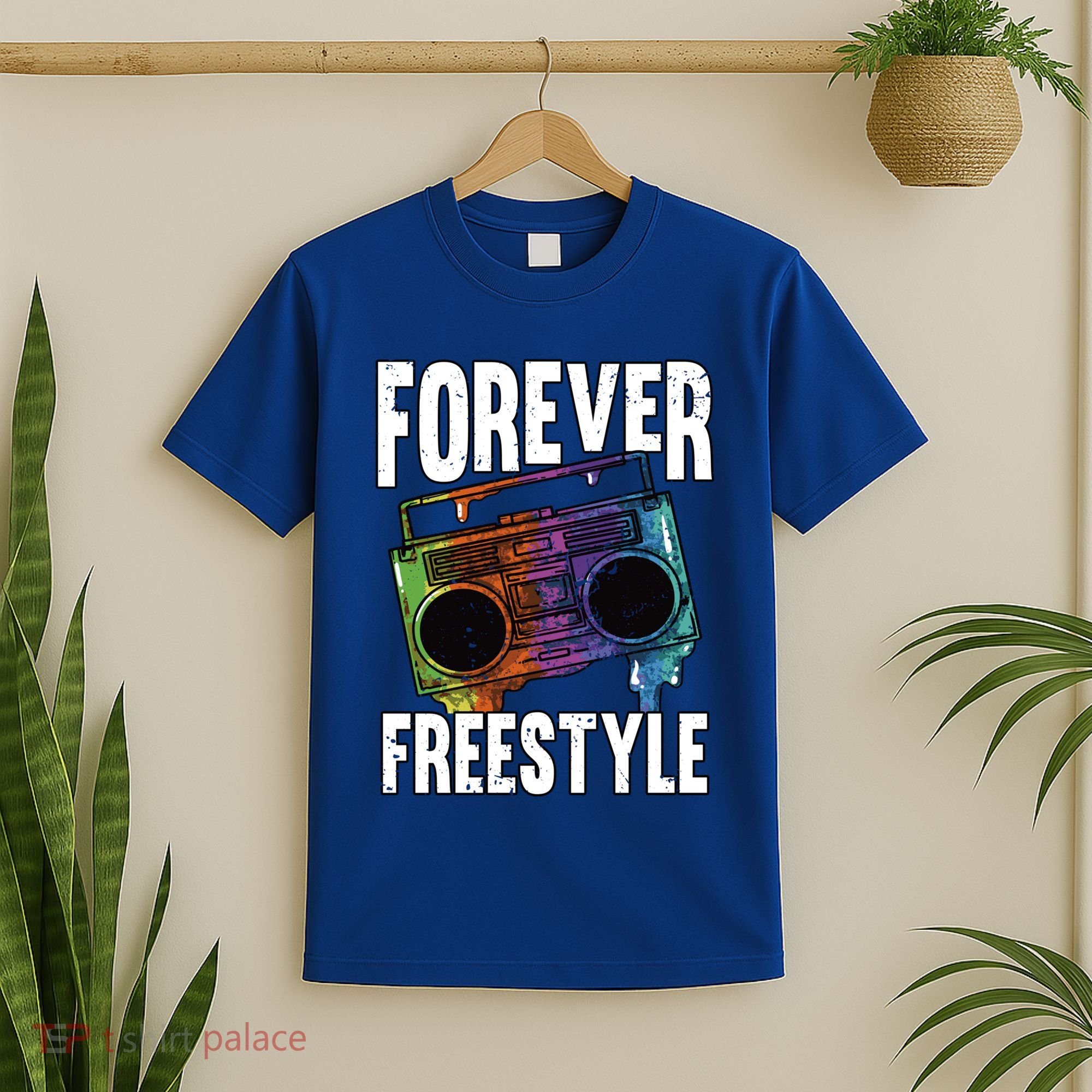 Forever Freestyle Hip Hop Old School Boombox Meaningful Gift T-Shirt