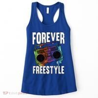Forever Freestyle Hip Hop Old School Boombox Meaningful Gift Women's Tank Top thumb 0
