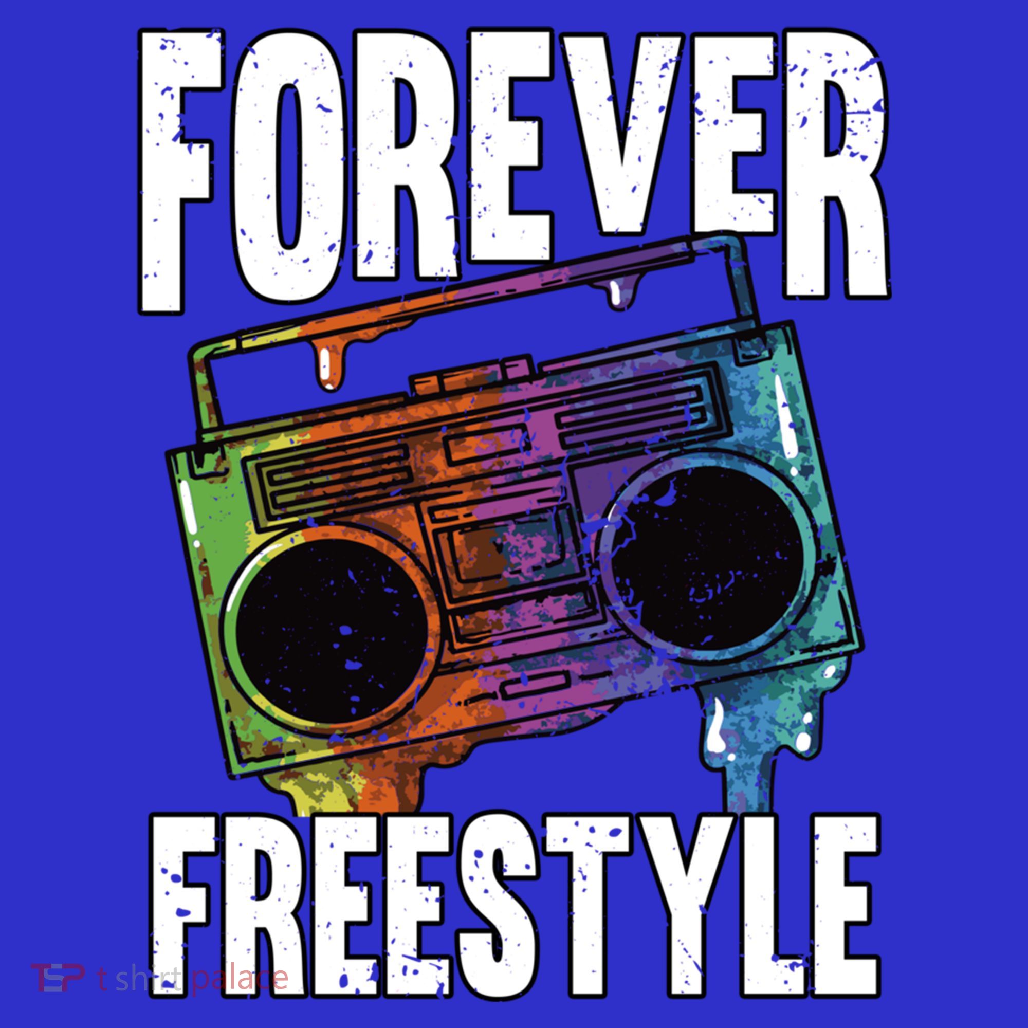 Forever Freestyle Hip Hop Old School Boombox Meaningful Gift Baby Bodysuit
