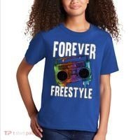 Forever Freestyle Hip Hop Old School Boombox Meaningful Gift Kids T-Shirt thumb 2