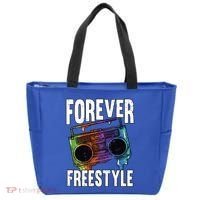 Forever Freestyle Hip Hop Old School Boombox Meaningful Gift Tote Bag thumb 0