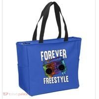 Forever Freestyle Hip Hop Old School Boombox Meaningful Gift Tote Bag thumb 2