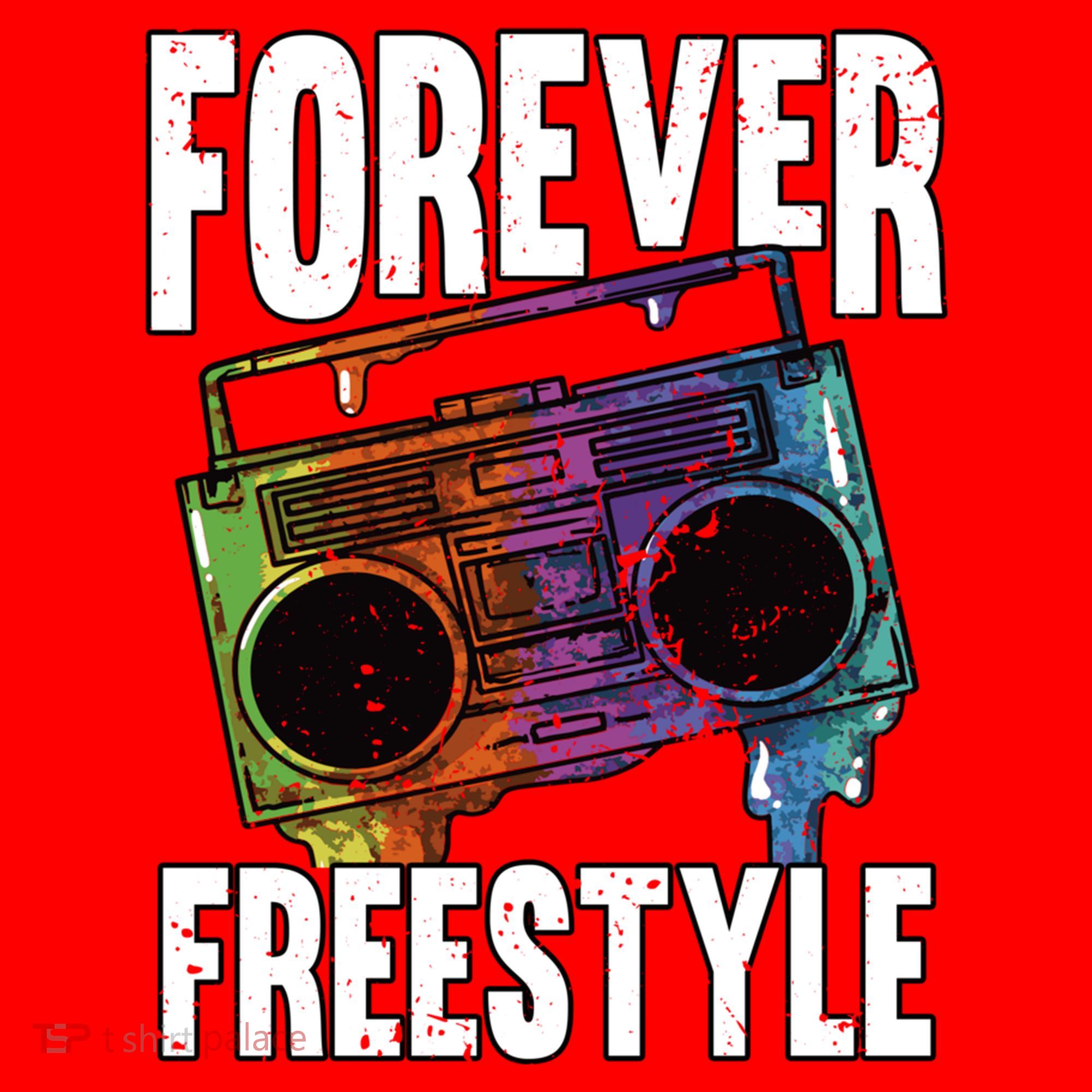 Forever Freestyle Hip Hop Old School Boombox Meaningful Gift Santa Hat