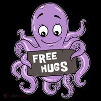 Funny Free Hugs Octopus Cuttlefish Hug Embrace Hugging Funny Gift Coffee Mug thumb 5