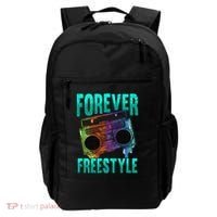 Forever Freestyle Hip Hop Old School Boombox Backpack thumb 0