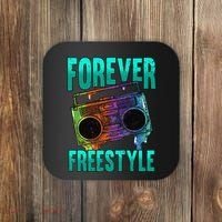 Forever Freestyle Hip Hop Old School Boombox Coaster thumb 0