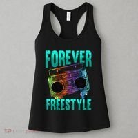 Forever Freestyle Hip Hop Old School Boombox Women's Tank Top thumb 3