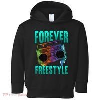 Forever Freestyle Hip Hop Old School Boombox Toddler Hoodie thumb 0