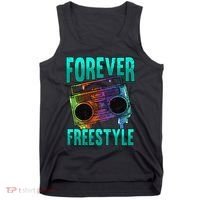 Forever Freestyle Hip Hop Old School Boombox Tank Top thumb 0