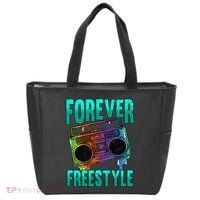 Forever Freestyle Hip Hop Old School Boombox Tote Bag thumb 0