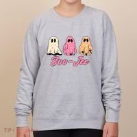 Funny Fall Halloween Ghost Boujee Boo Jee Spooky Season Cute Women's Sweatshirt thumb 0