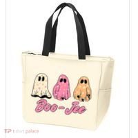 Funny Fall Halloween Ghost Boujee Boo Jee Spooky Season Cute Tote Bag thumb 3