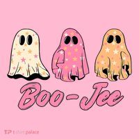 Funny Fall Halloween Ghost Boujee Boo Jee Spooky Season Cute Coaster thumb 2