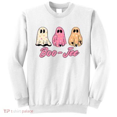Funny Fall Halloween Ghost Boujee Boo Jee Spooky Season Cute Sweatshirt
