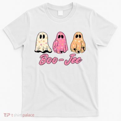 Funny Fall Halloween Ghost Boujee Boo Jee Spooky Season Cute T-Shirt
