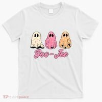 Funny Fall Halloween Ghost Boujee Boo Jee Spooky Season Cute T-Shirt thumb 0