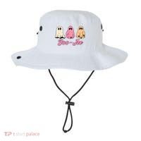 Funny Fall Halloween Ghost Boujee Boo Jee Spooky Season Cute Bucket Hat thumb 0