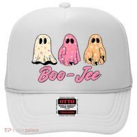 Funny Fall Halloween Ghost Boujee Boo Jee Spooky Season Cute Hat thumb 0