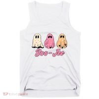 Funny Fall Halloween Ghost Boujee Boo Jee Spooky Season Cute Tank Top thumb 0