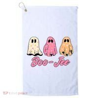 Funny Fall Halloween Ghost Boujee Boo Jee Spooky Season Cute Golf Towel thumb 0