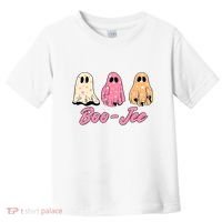 Funny Fall Halloween Ghost Boujee Boo Jee Spooky Season Cute Toddler T-Shirt thumb 0