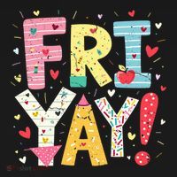 Funny Friyay Happy Friday Weekend Back To School Teacher Great Gift Doggie Tank thumb 4
