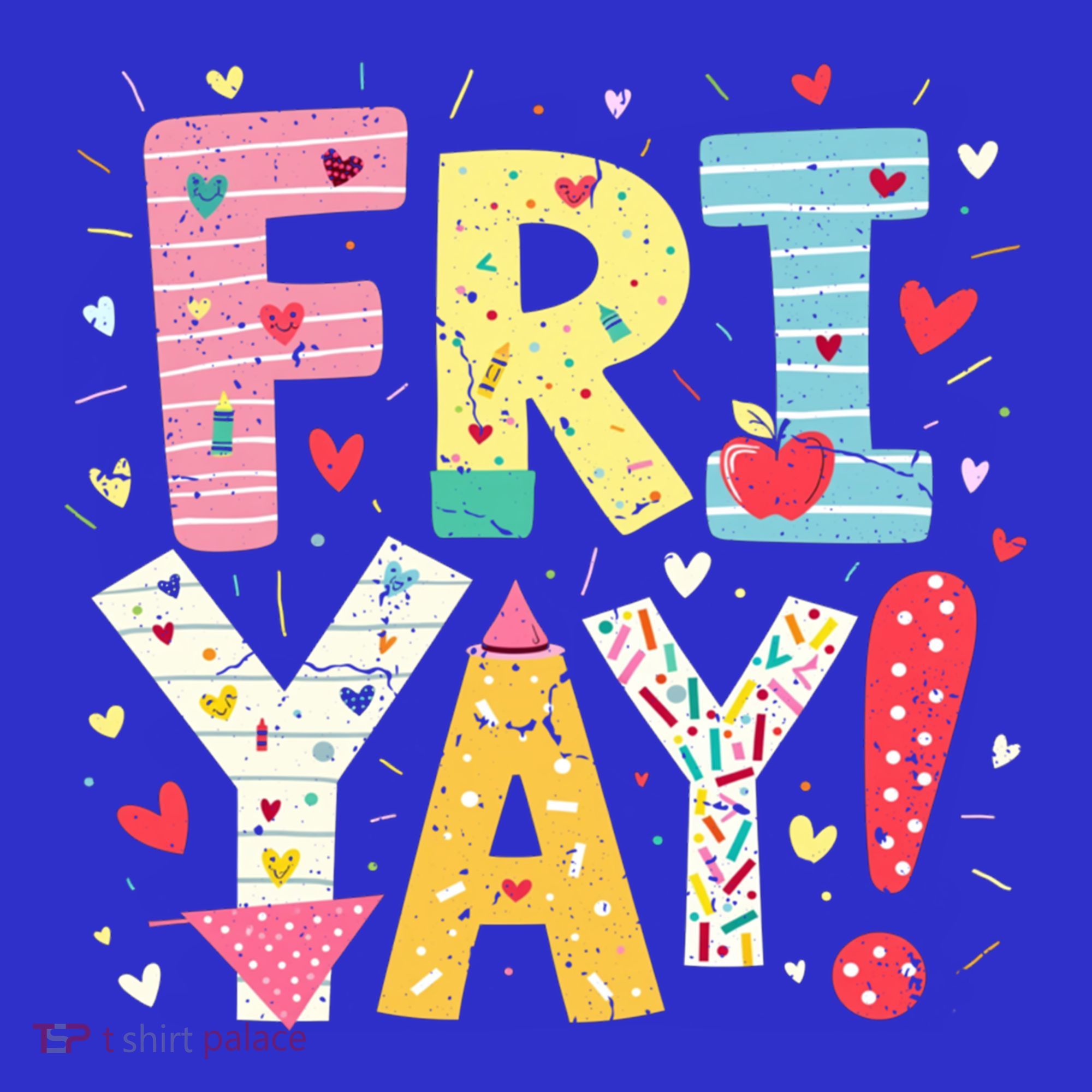 Funny Friyay Happy Friday Weekend Back To School Teacher Great Gift Coaster