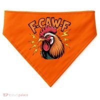 F-Caw-F Funny Humor Meme Rooster Slogan USA-Made Doggie Bandana thumb 0