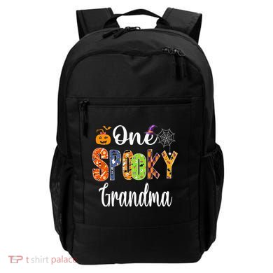 Funny Family Halloween Matching One Spooky Grandma Backpack