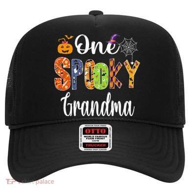 Funny Family Halloween Matching One Spooky Grandma Hat