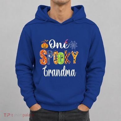 Funny Family Halloween Matching One Spooky Grandma Hoodie