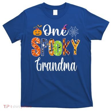 Funny Family Halloween Matching One Spooky Grandma T-Shirt