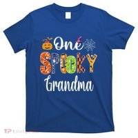 Funny Family Halloween Matching One Spooky Grandma T-Shirt thumb 0