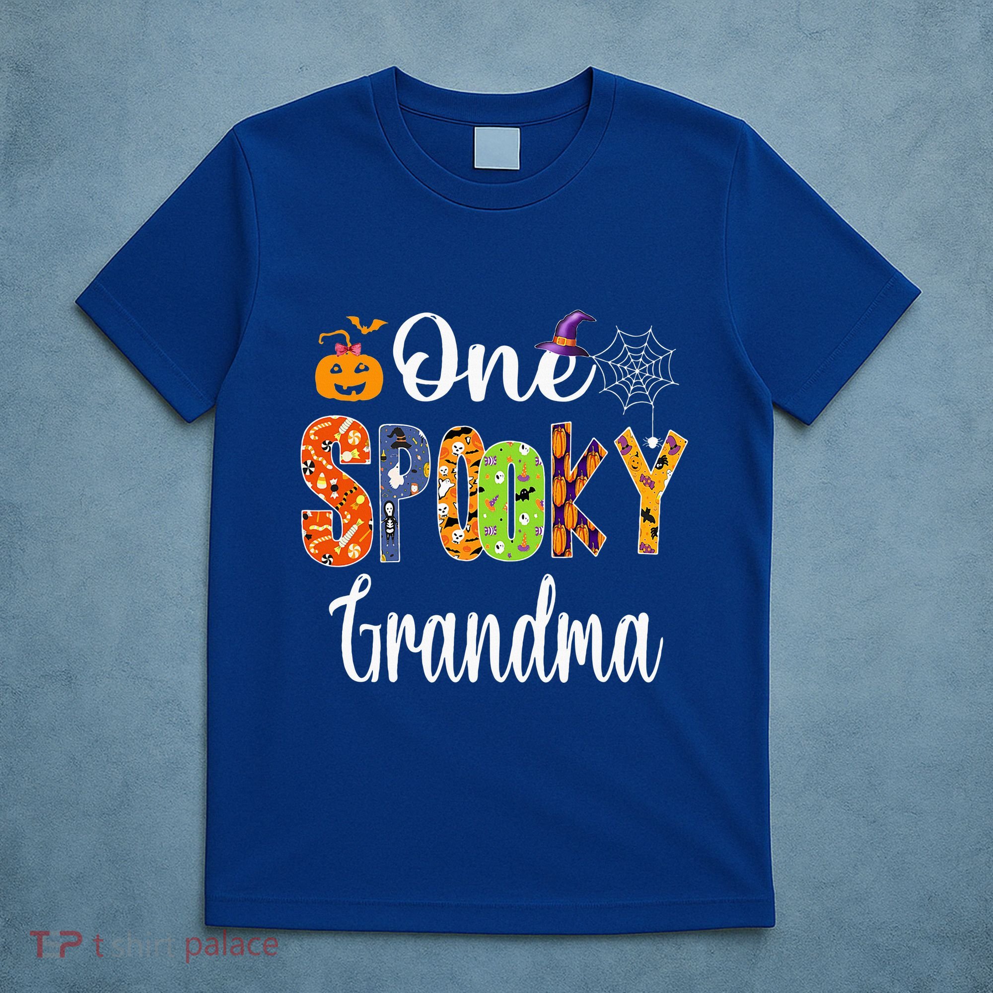 Funny Family Halloween Matching One Spooky Grandma T-Shirt